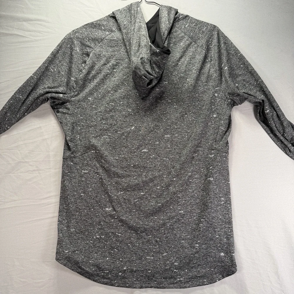 Lululemon Men Fresh Form Hoodie Black White Large Stretch Workout Athleisure Gym - Picture 3 of 9